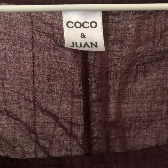 COCO & JUAN TANK LAGENLOOK SEMI-SHEER COTTON LAWN SIZE 2 (2X 3X) NWOT - Picture 3 of 7